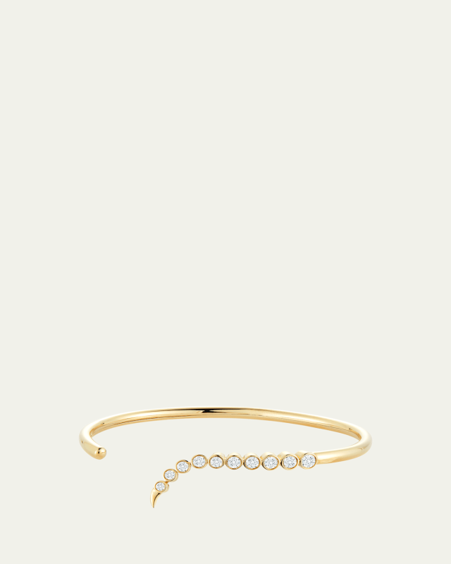 Voyage Cuff Bracelet with Diamonds